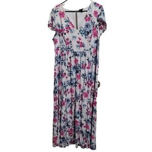 Torrid Bright Floral Maxi Dress